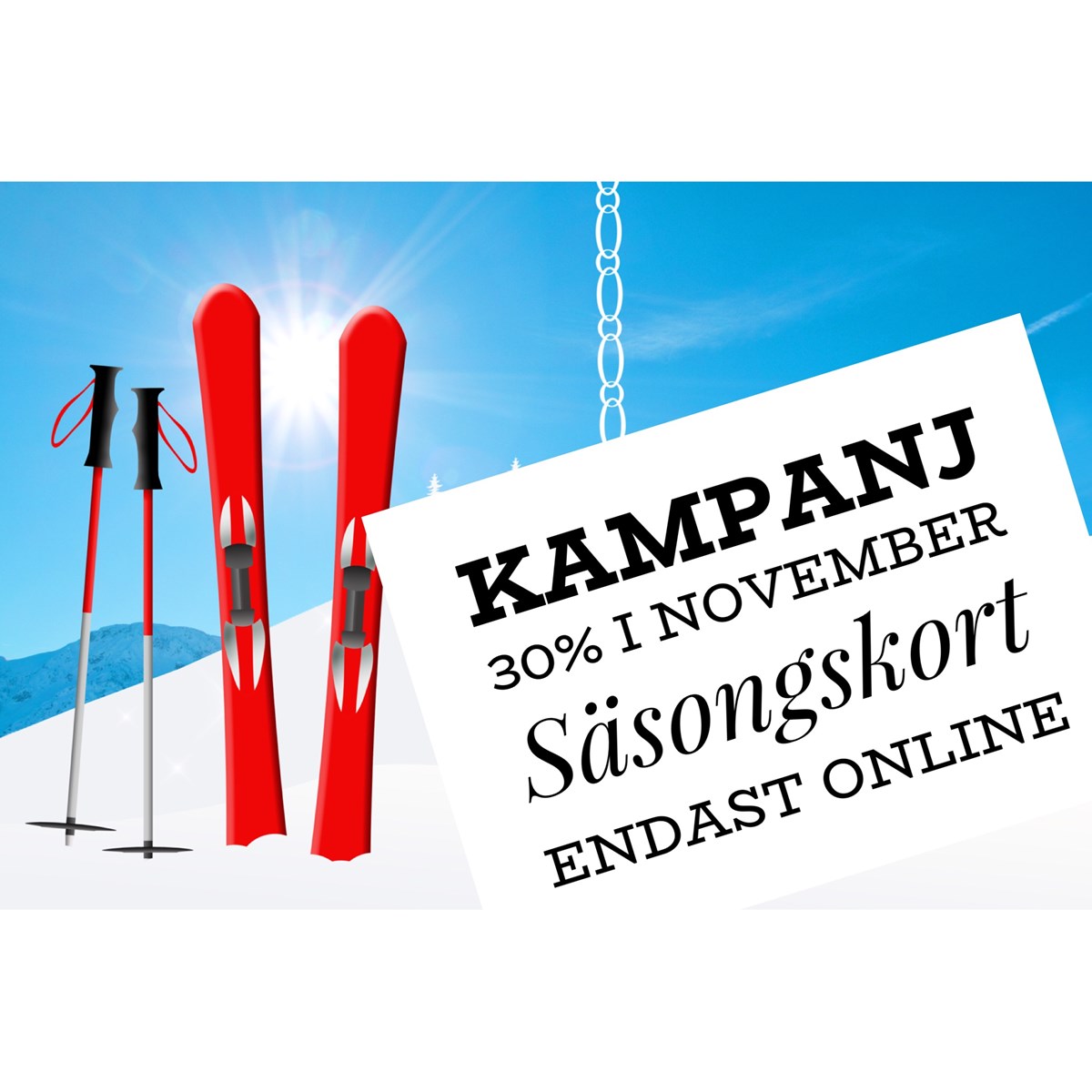 Kampanj liftkort