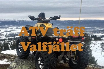 Vårträff i Valfjället med ATV!