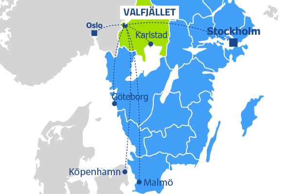 Vägen till Valfjället