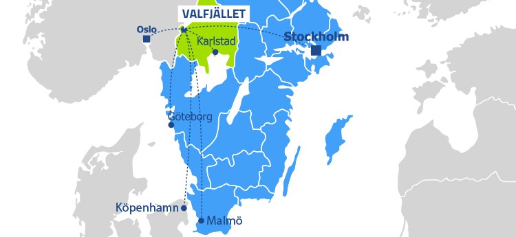 Vägen till Valfjället